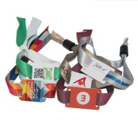 RFID Fabric Wristbands for Events - Customizable Security Solutions