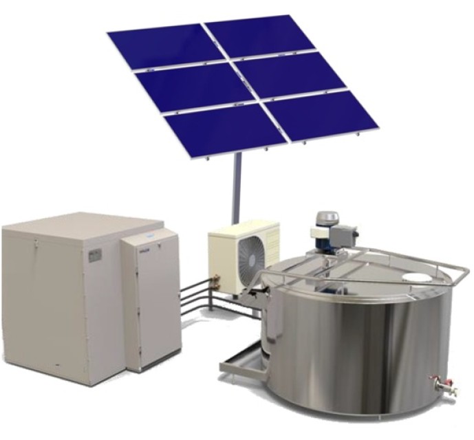 Bulk Milk Cooler 100-5000 Liters - Efficient Stainless Steel Cooling Tanks