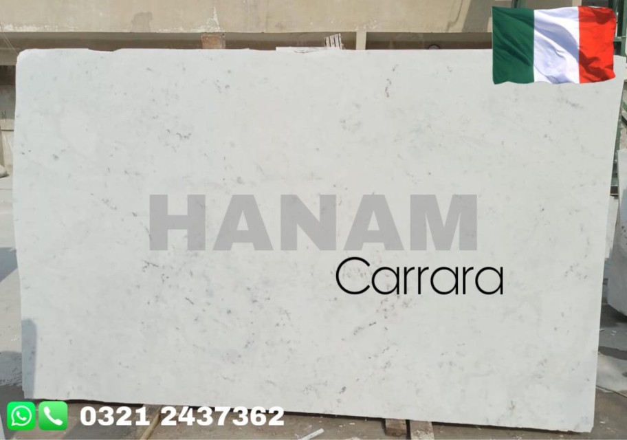 Carrara White Marble Slabs and Tiles