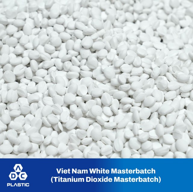 COLMAST®CW1350 - Premium White Masterbatch from Vietnam