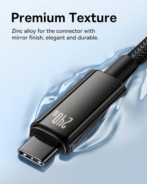 240W PD 3.1 5A Fast Charging USB-C Cable for All Devices