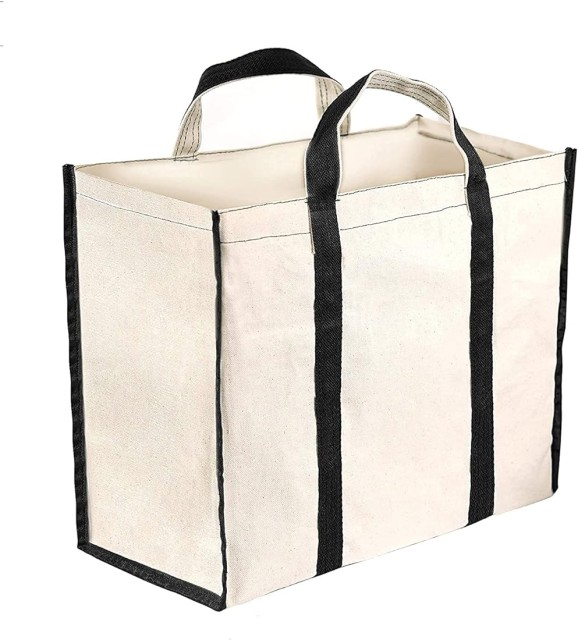 Reusable Canvas Grocery Vegetable Bag with 6 Compartments - Wholesale India