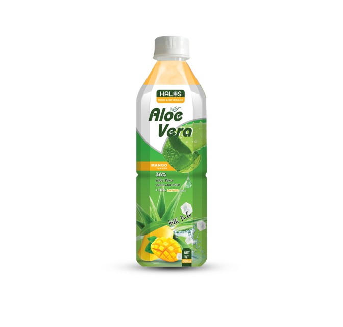 Halos Aloe Vera Drink - Original Flavor in 500ml Bottle