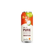 Halos/OEM Coconut Water Drink With Orange Flavor in 330ml Can