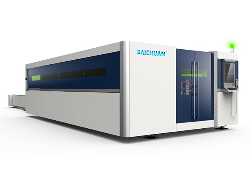High-Precision Closed Fiber Laser Cutting Machine for Industrial Production