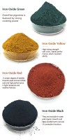 Iron Oxide Pigments Red 130 Yellow 313 920 Black