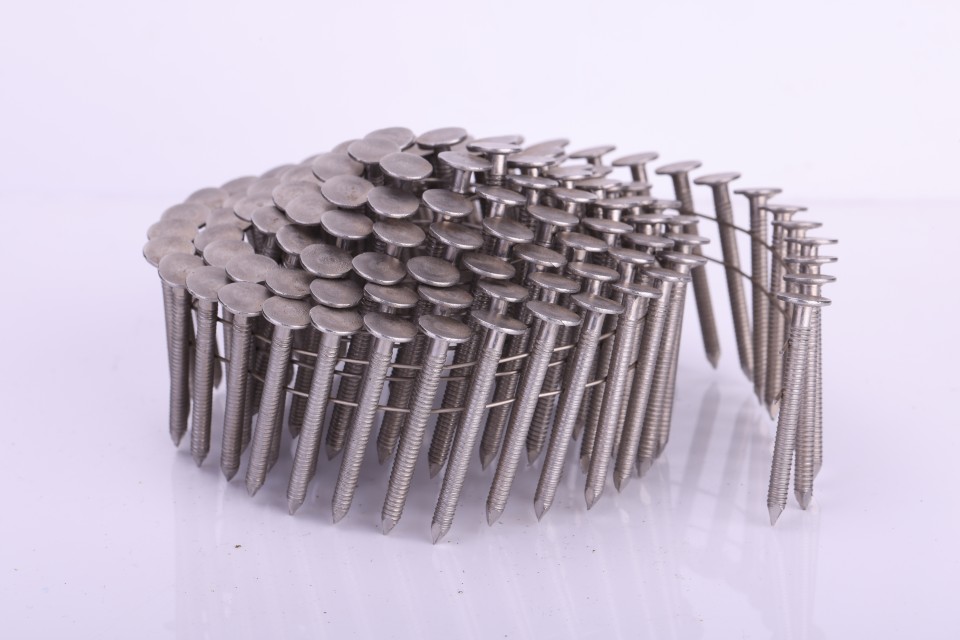 304SS Stainless Steel Coil Roofing Nails - Quality Wholesale Supplier