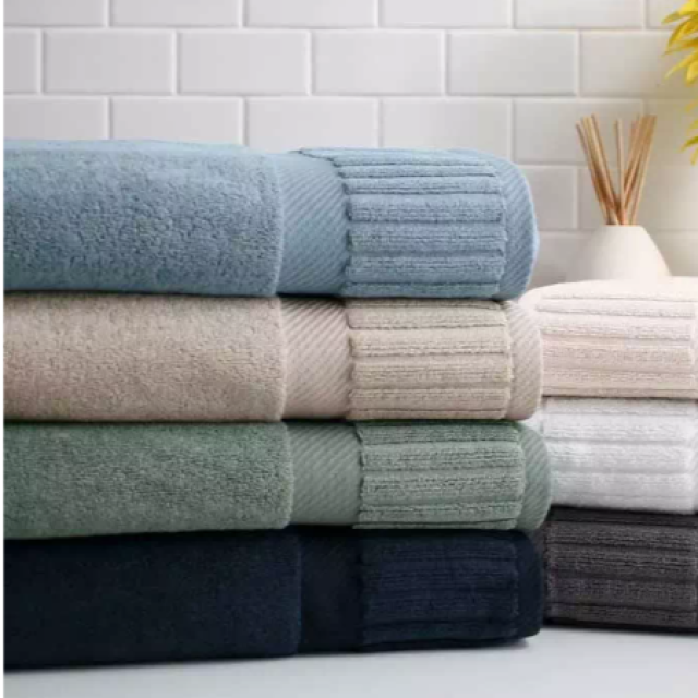 Sumptuous Cotton Bath Towels