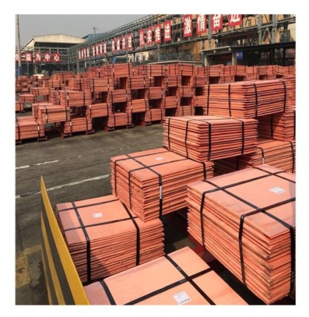 High-Quality Electrolytic Pure Grade Copper Cathode 99.9%