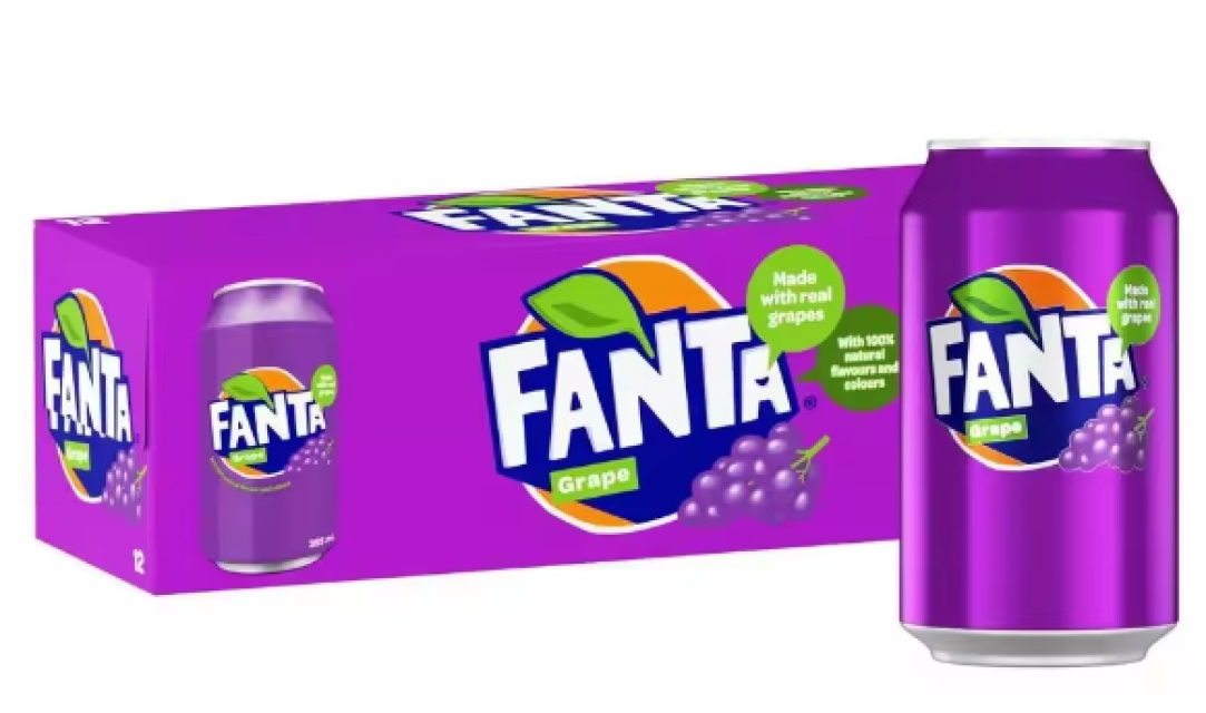 Fanta Soft Drink Exotic 330ml - Refreshing Fruity Flavors