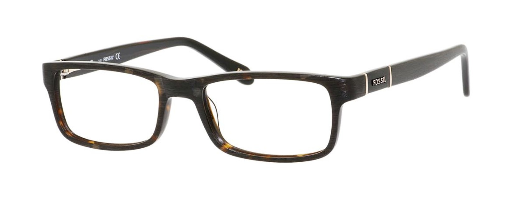 Fossil Archer Rectangular Eyeglasses - Stylish Frames for Men