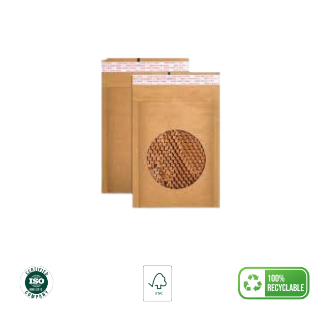 Hexmailer - Honeycomb Padded Paper Mailers