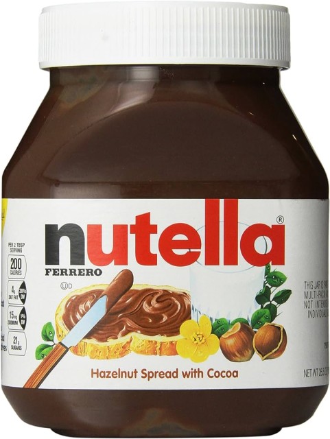 Nutella Chocolate Spread: 350g to 800g Wholesale Options