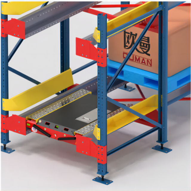 Radio Shuttle Racking With Pallet - Streamlined Warehouse Storage Solution