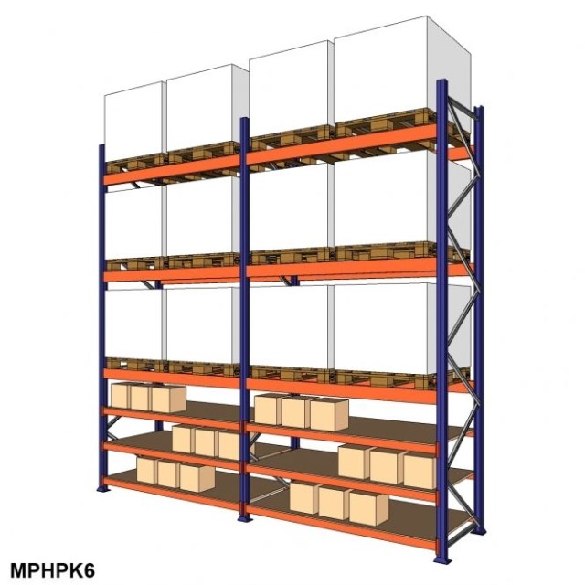 Efficient Selective Pallet Racking System for Warehouse Storage