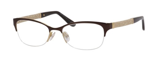 Stylish Jimmy Choo JC 106 Eyeglasses with Soft Curved Edges
