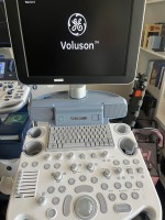 GE Voluson P8 BT16 (DOM '16) with 4C-RS Curved Probe Ultrasound Scanner