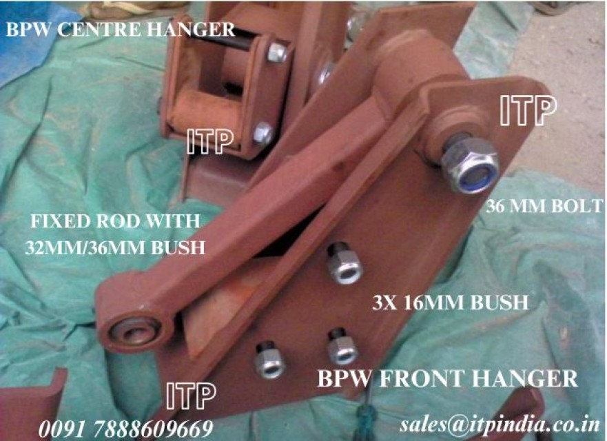 BPW Suspension Hanger - Heavy Duty Kit for Trailers & Trucks