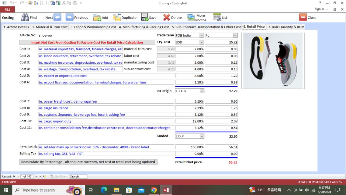 Costingnet - Costing Software