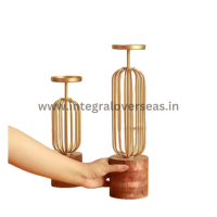Sophisticated Metal Candleholders for Stylish Home Decor