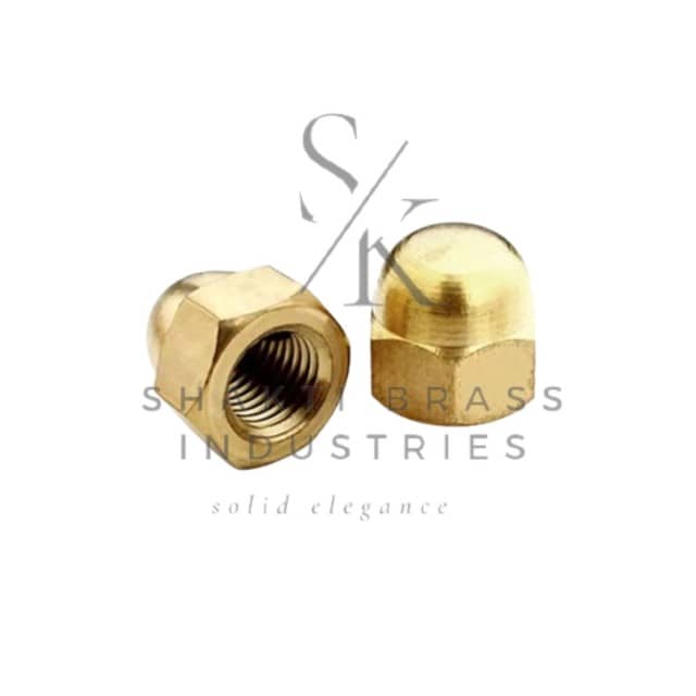 Brass Dome Nut at Best Price & Direct Supplier from India for Trade