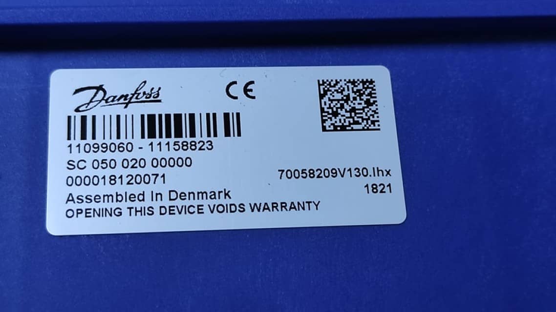 Danfoss 11099060 SC050-020 Micro Controller for Efficient Control Solutions