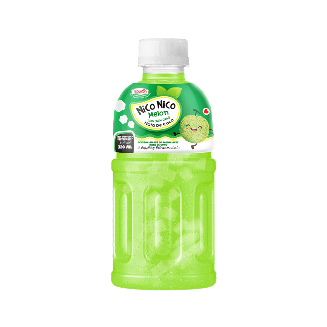 Nico Nico Melon Juice with Nata de CoCo 320ml Wholesale