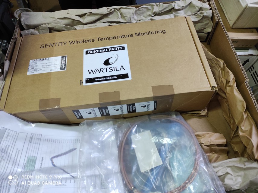 Reliable Sentry Wireless Temperature Monitoring Systems for Wartsila Engine W20V34