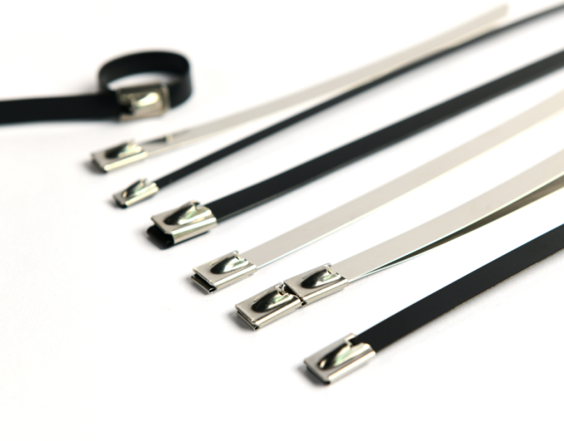 Stainless Steel Cable Ties MZ0718, Ball Locking, 304/316, Full Sizes Available