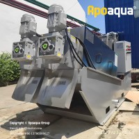 Apoaqua Sludge Dewatering Screw Press - High Efficiency, Bulk Rate