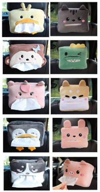 Animal Design Tissue Box for Cars at Wholesale Price