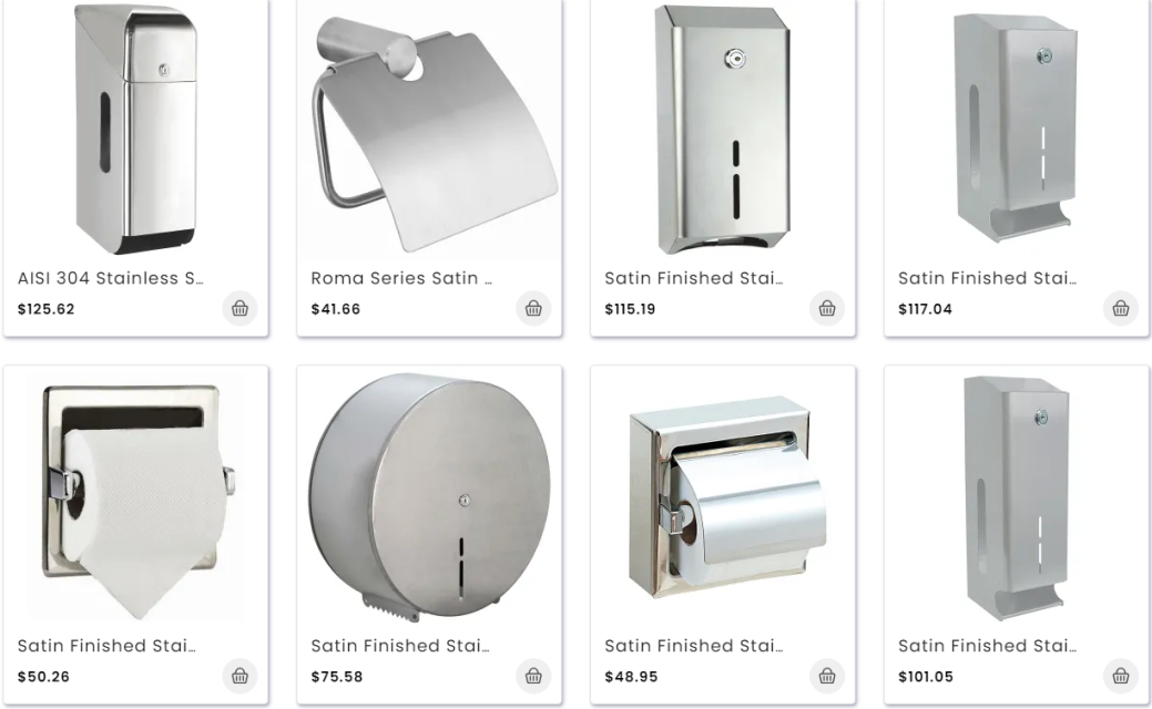 1200 ml Stainless Steel Wall Mounted Soap Dispenser - Wholesale Supply at Best Price