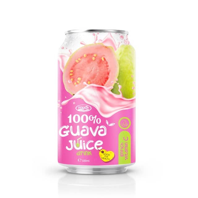 100% Guava Juice Drink 320ml - Pure & Organic, BRCGS Certified, 24 Months Shelf Life