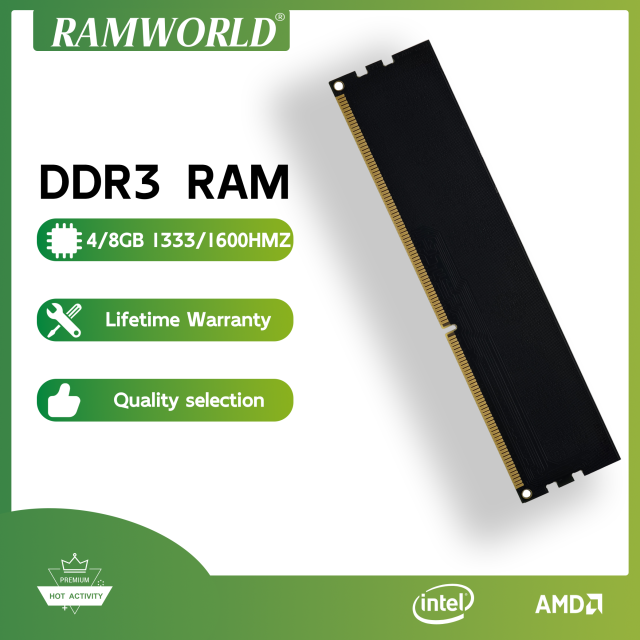 8GB DDR3 1600MHz PC3-12800 Desktop RAM Memory Modules - Bulk Price Available