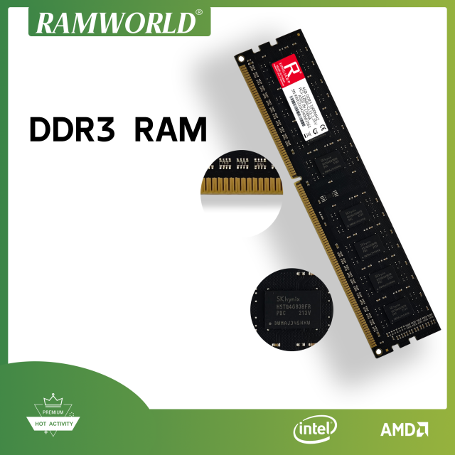 8GB DDR3 1600MHz PC3-12800 Desktop RAM Memory Modules - Bulk Price Available