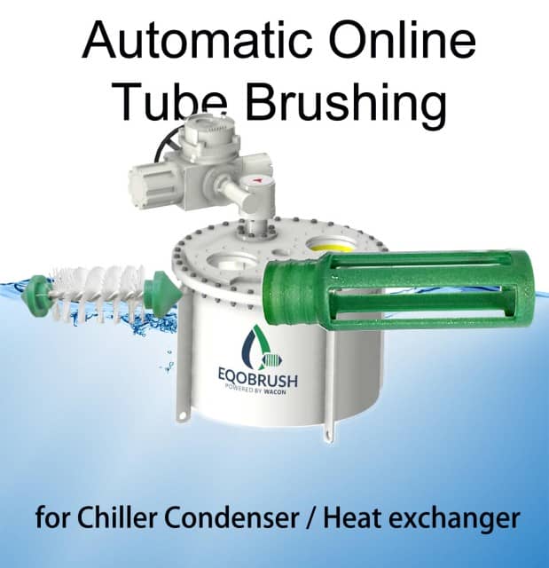 Automatic Online Brushing System for Chiller Condenser Tubes - EQOBRUSH | Wholesale Rate