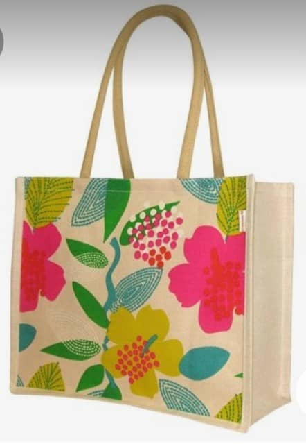 Jute Tote Bag With Printing - Bulk Wholesale