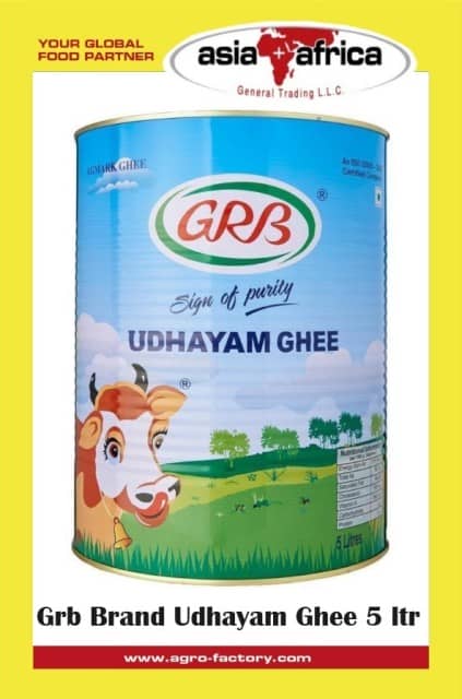 Pure Ghee - GRB First Quality, Bulk Supplier, 12x1Ltr