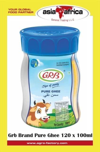 Pure Ghee - GRB First Quality, Bulk Supplier, 12x1Ltr