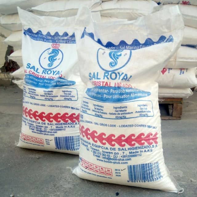 Sal Royal 25kg High Quality Egyptian Salt - Bulk Wholesale Supplier