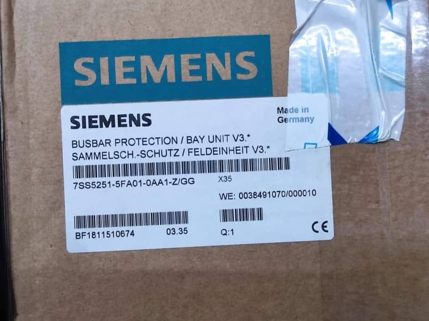 Siemens SIPROTEC 7SS52 Busbar Protection Wholesale Rate