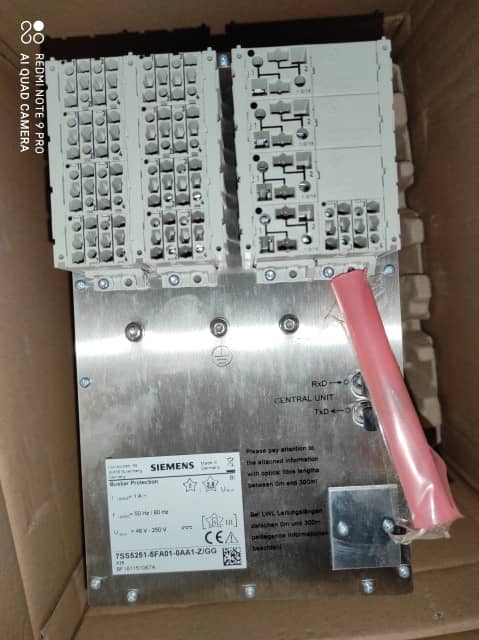 Siemens SIPROTEC 7SS52 Busbar Protection Wholesale Rate