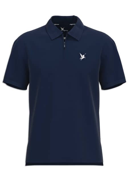 T-shirt Pegasus - Polo Shirt with Logo, Navy Blue, 100% Cotton, Wholesale Rate