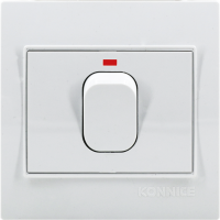 20A Dual Heater Switch with Red Light -  Wholesale Rate Available