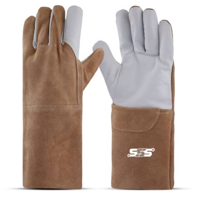 Welders Safety Gloves - Heat Resistant, Cut Resistant, High Quality