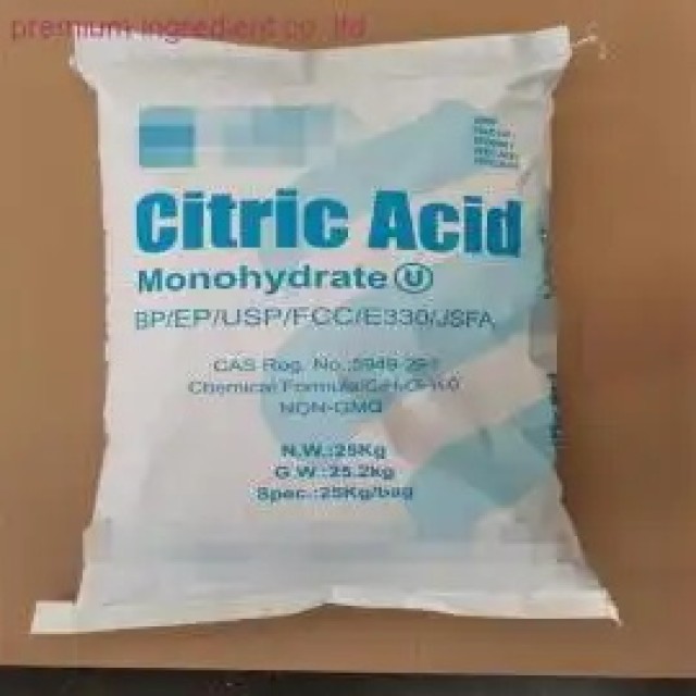 Citric Acid Monohydrate BP/USP/FCC/E330 Wholesale Rate Bulk Supplier