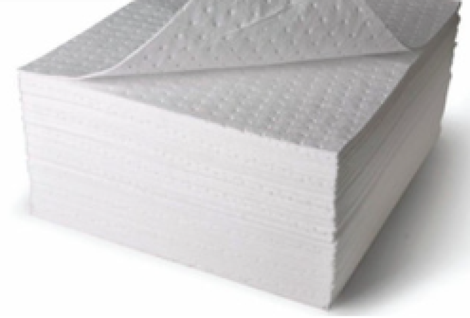 Dimpled Perforated Oil Absorbent Pads for Oil Drips