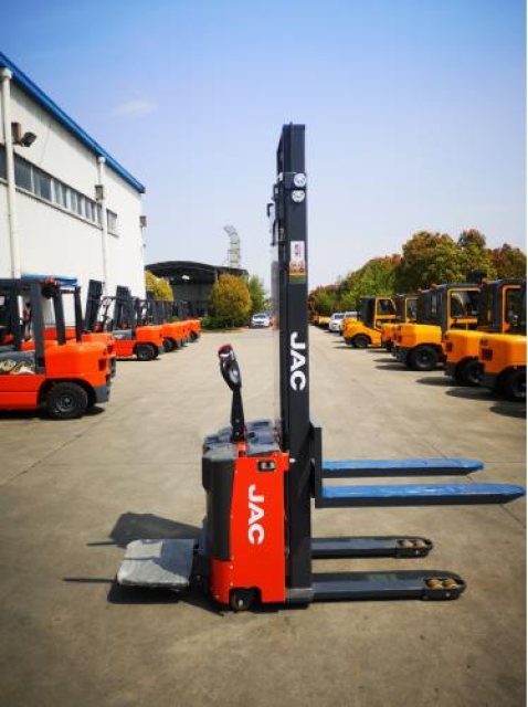 Economical Walk-Behind Stacker with Electric Drive - Bulk Price