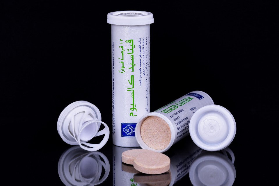 Effervescent Tablet Tube Moisture Proof Pharmaceutical Grade Packaging