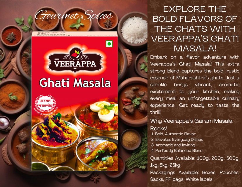 Ghati Masala - Authentic Indian Spice Blend for Curries & Gravies